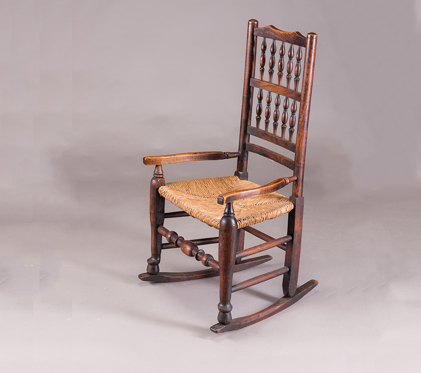 19th Century Child's Rocking Chair