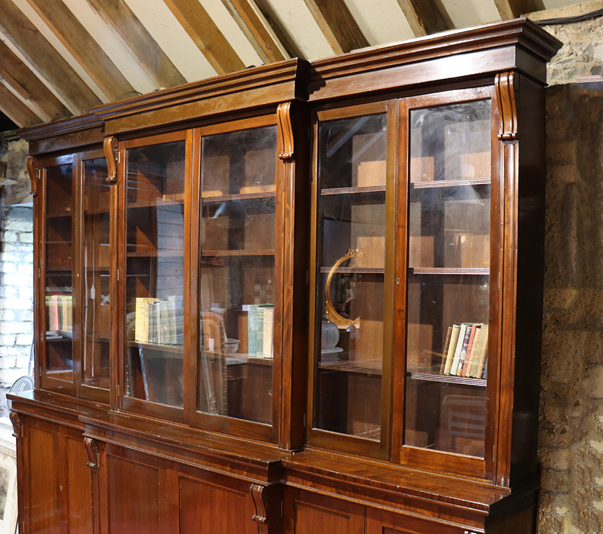Victorian Six-door Bookcase